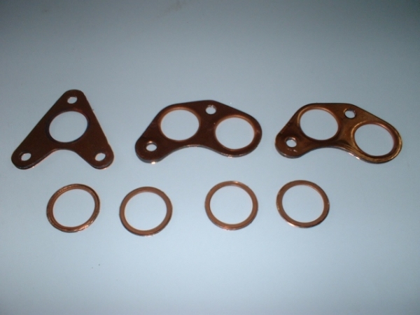 Exhaust pipe gasket set Fiat 1500A '35-39
